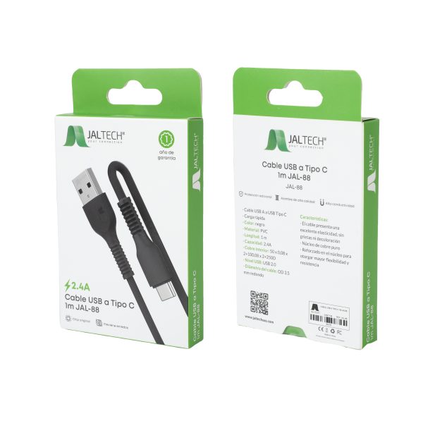 CABLE USB A TIPO C 1M