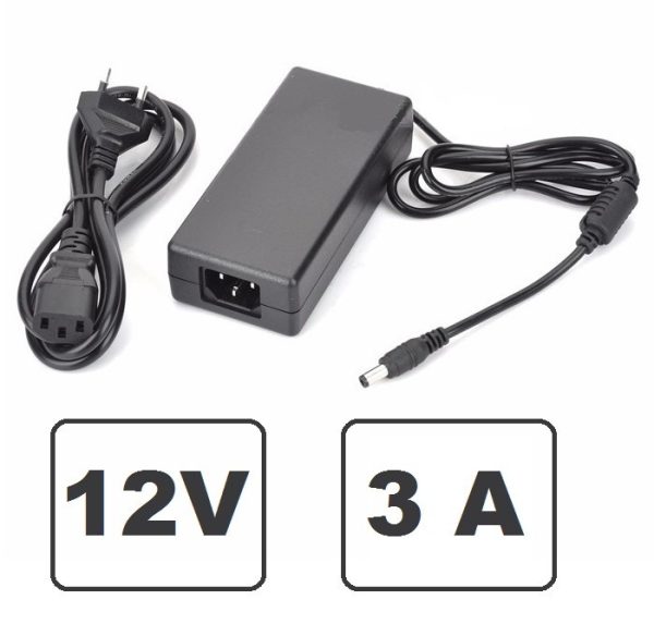 FUENTE PARA CCTV 12V - 3A
